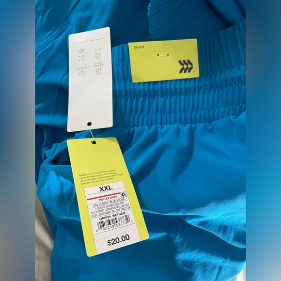 NWT-⭐️ UNISEX XXL BLUE SHORTS
With built-in panty - Picture 6 of 11